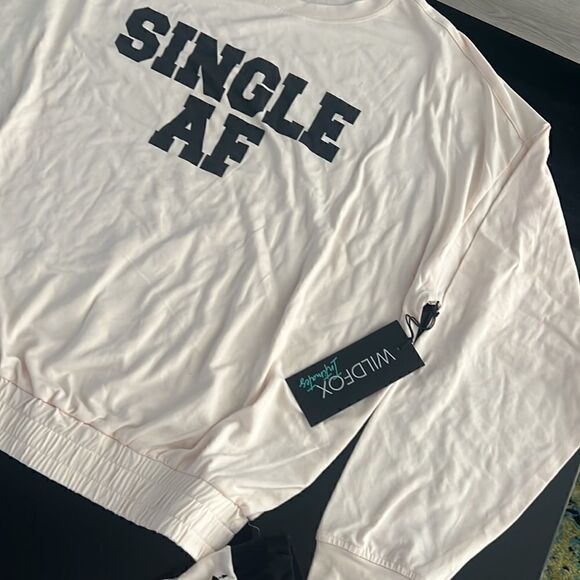 NWT Wildfox soft and comfy pajamas 2 pieces L - Picture 6 of 10